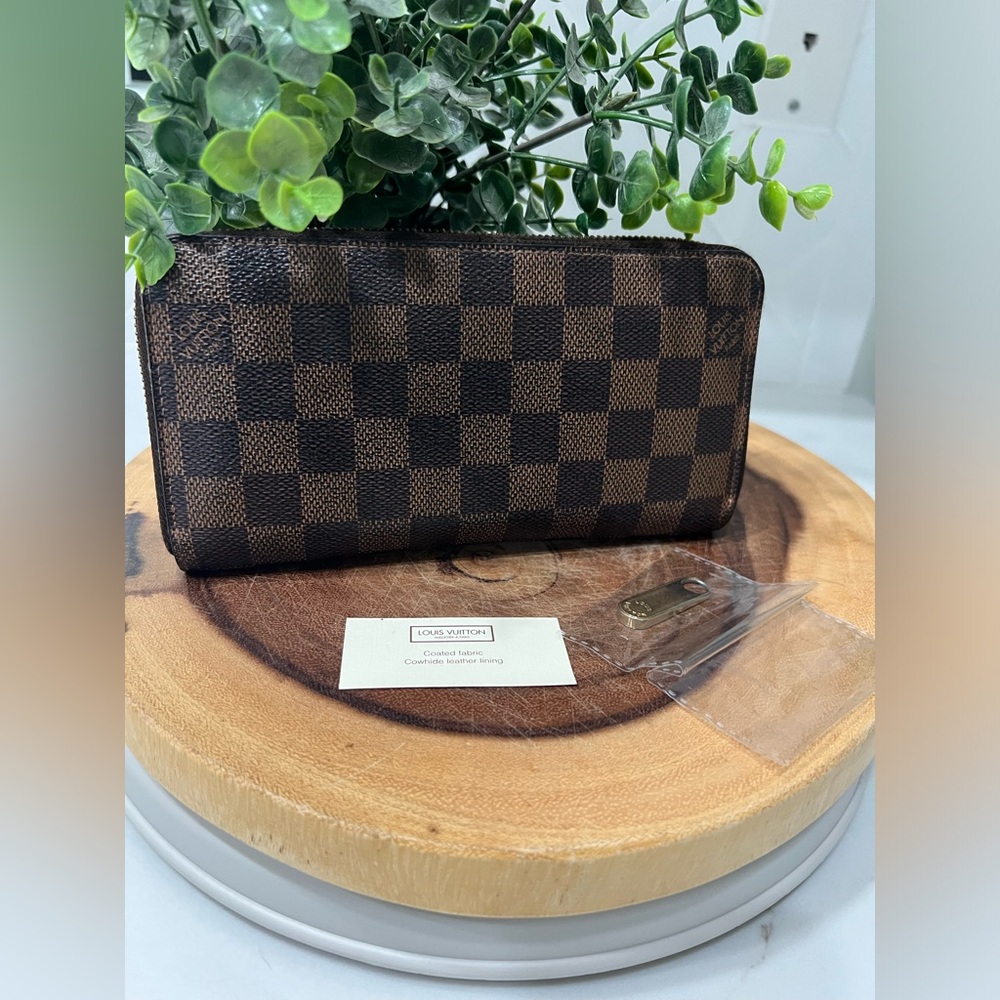 Louis Vuitton CR2150 Zippy Long Wallet Damier Portmonesip